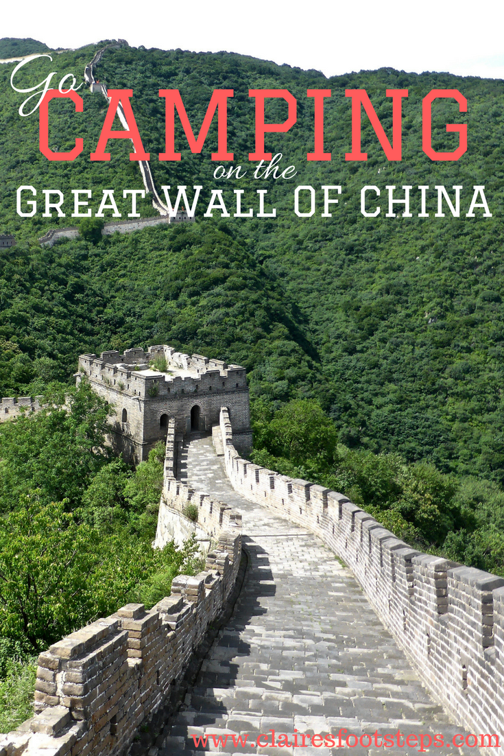 Did you know you can go camping on the Great Wall of China? Here's the best way to do it