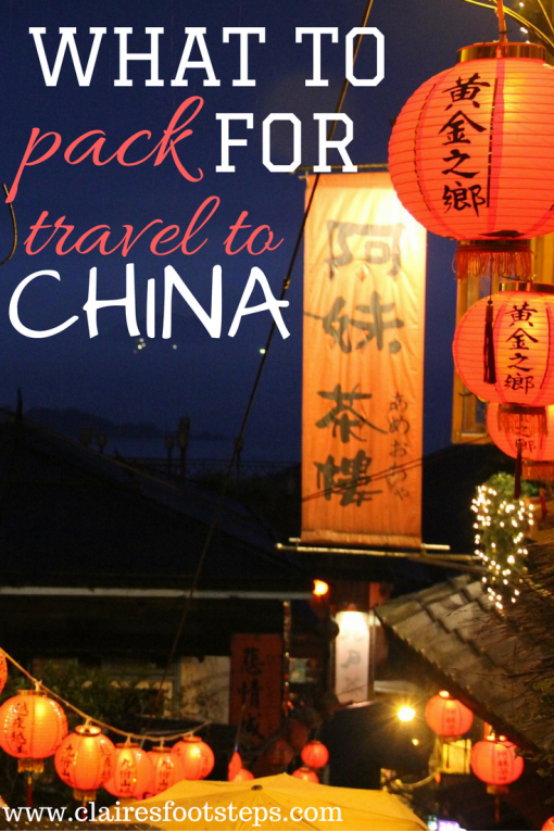 What to Pack for China: Essential Items to Put in Your Backpack ...