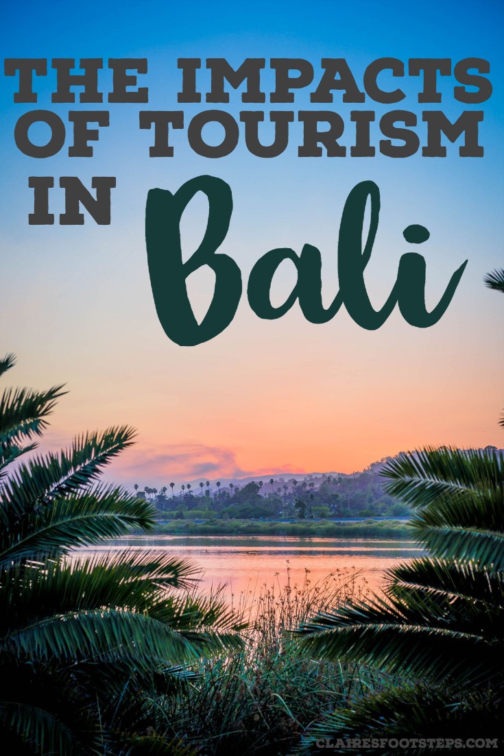 negative impacts of tourism in bali