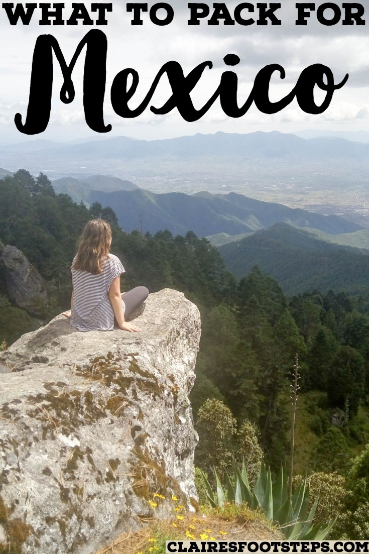 If you're wondering what to pack for Mexico, look no further than this Mexico packing list. This list of things to take to Mexico includes advice for Mexico travel, including what clothes to pack for Mexico, what to pack for Mexico in winter and what to pack for 1 week in Mexico. Check it out! #mexico #packinglist