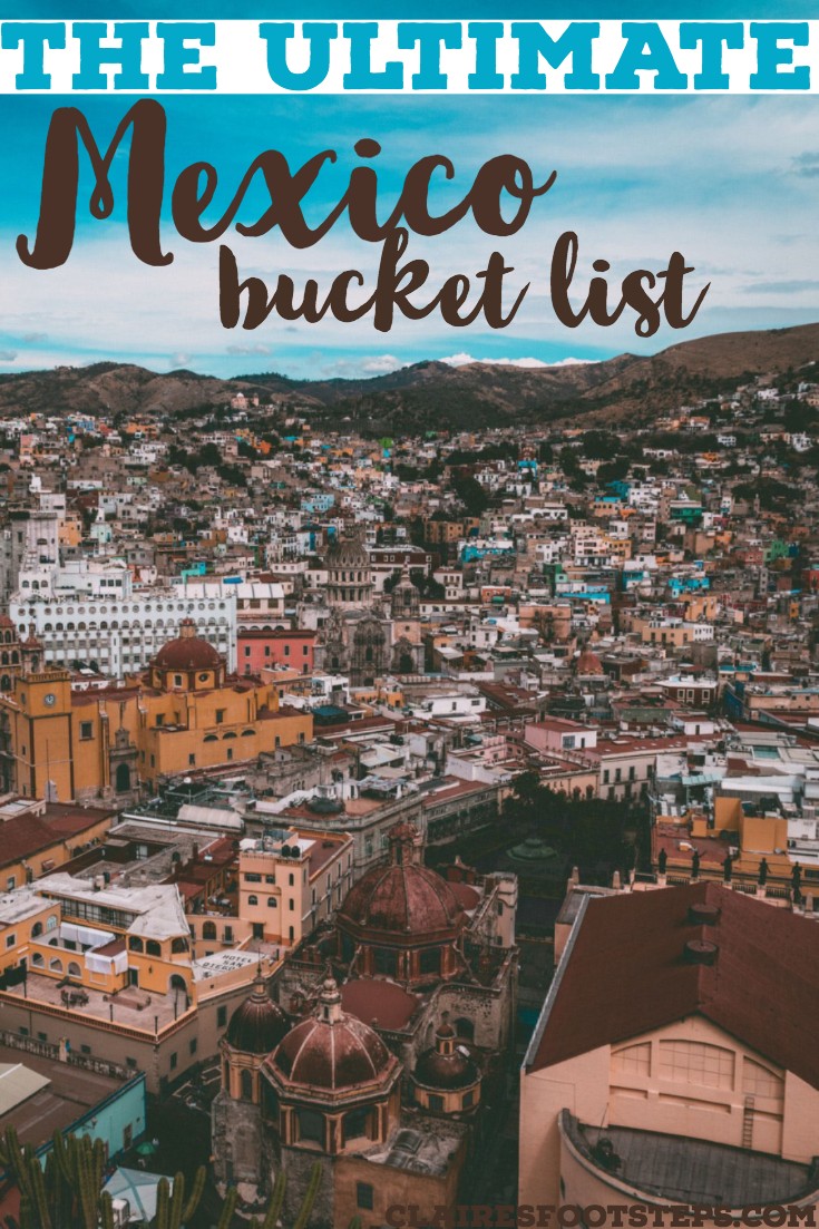 If you're looking for the best things to do in Mexico, look no further than this ultimate Mexico bucket list. Featuring things to do in Mexico City, things to do in Cancun, things to do in Oaxaca, things to do in Chiapas and things to do in Baja California, this is the best guide for planning a trip to Mexico. Click through for the ultimate Mexican bucket list! #mexicotravel #bucketlist #mexico