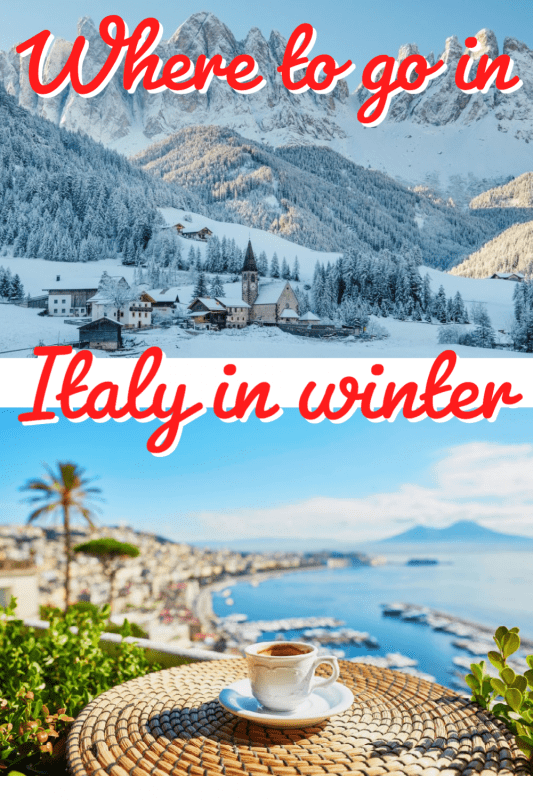 best places in italy to visit winter