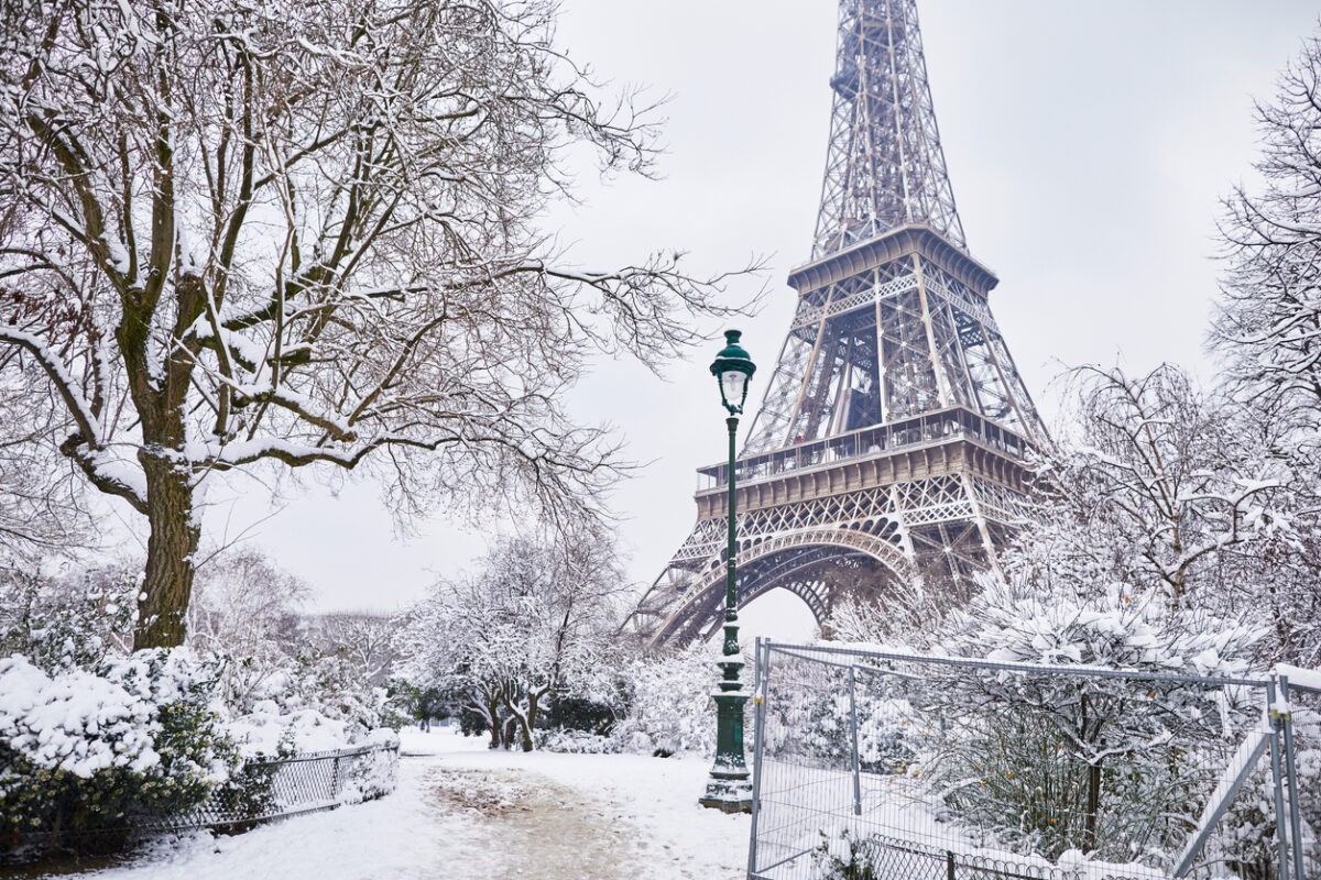 where to visit france in january
