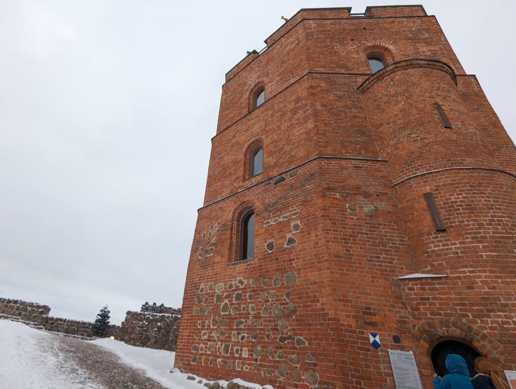 Castle tower in Vilnius