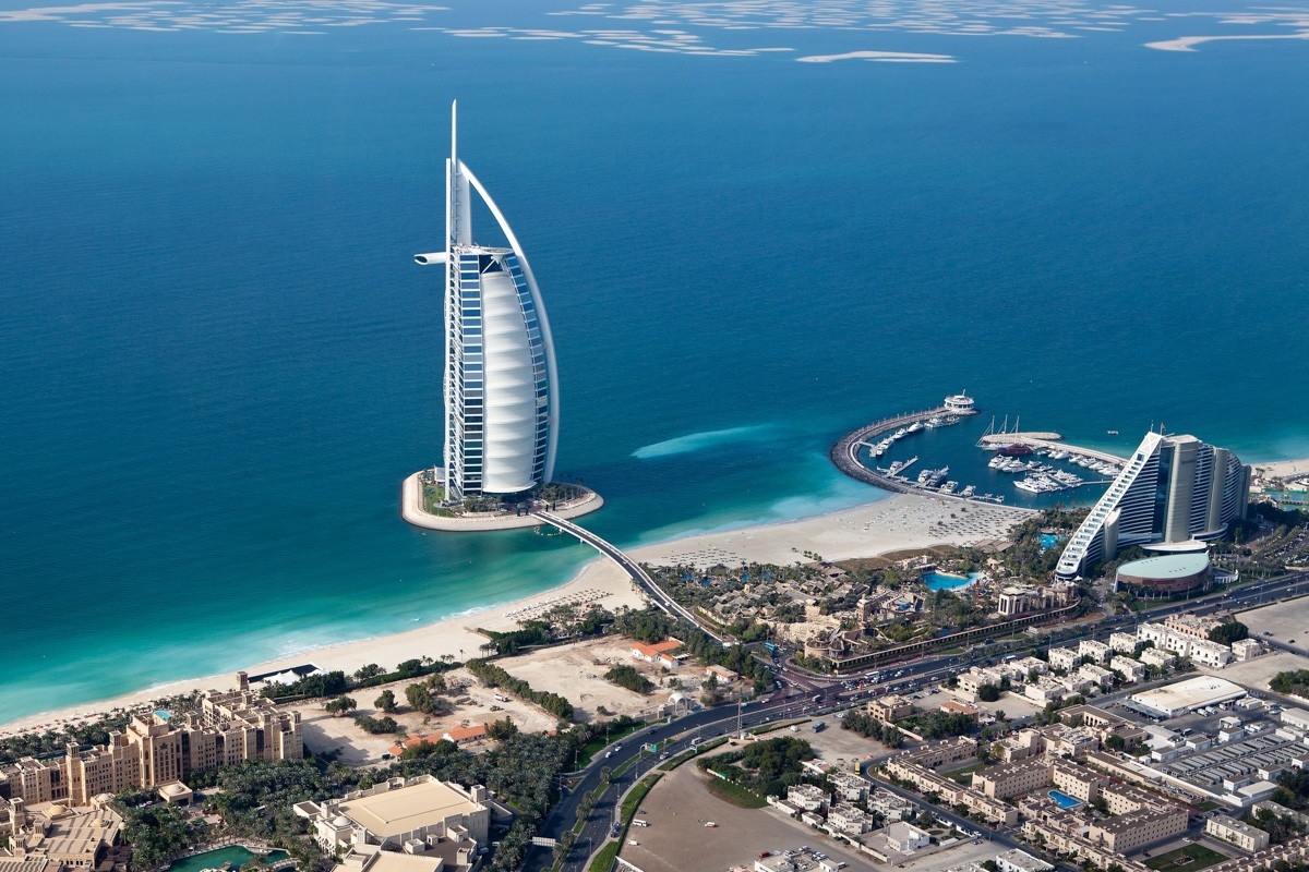 The famous Burj Al Arab